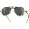 Image de Izipizi - Lunettes de soleil - Glacier #I Sand Cat. 3 en Cuir - Beige