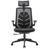 Image de Subsonic - Chaise Ergonomique Pour Bureau I-Care Leaf, Siege Gaming, Renfort Lombaire, Dossier Et Appui-TÃªte RÃ©glables, Rocking Noir