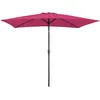 Image de Parasol Droit Hapuna Rectangulaire 2x3m Fuchsia