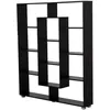 Image de BibliothÃ¨que 11 Ã©tagÃ¨res multiformes noire EMILY