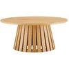 Image de Table basse ronde 80cm style scandinave LIV