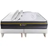 Image de Pack matelas ACTIVE 180x200 + double sommiers blanc 90x200 + Couette + 2 oreillers