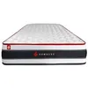 Image de Somness - Matelas Energy Ressorts ensachÃ©s et mÃ©moire de forme 3 zones de confort - Blanc