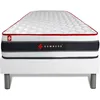 Image de Ensemble sommier + matelas ENERGY ressorts ensaches et memoire de forme 90x200