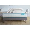 Image de Pack 140x200 matelas BodyMax + sommier kit gris + Couette 240x220cm + 2 oreillers 60x40cm