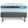 Image de Ensemble 90x190 matelas BodyFit a memoire de forme + sommier kit gris