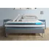 Image de Pack 180x200 matelas BodyForm + sommier kit gris + Couette 260x240cm + 2 oreillers 60x40cm