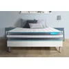 Image de Ensemble 180x200 matelas BodyForm a Memoire de forme 3 zones + sommier kit blanc
