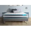 Image de Ensemble 140x200 matelas BodyForm a Memoire de forme 3 zones + sommier kit gris