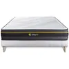 Image de Ensemble 140x190 matelas ACTIVE + sommier kit blanc