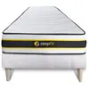 Image de Ensemble 90x190 matelas FLEXY + sommier kit blanc