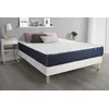 Image de Ensemble matelas Memoire de forme ACTIMEMO SLEEP 180x200 5zones de confort + sommier KIT blanc
