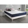 Image de Ensemble matelas ACTIMEMO LIFE 160x200 Memoire de forme 5zones de confort + sommier KIT blanc