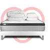 Image de Pack prÃªt a dormir VITAL ERGO 140 x 200 cm sommier Kit blanc