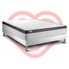 Image de Ensemble VITAL ERGO 140 x 200 cm sommier Kit blanc