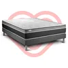 Image de Ensemble VITAL CARE 160 x 200 cm sommier Kit gris