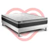 Image de Ensemble VITAL CARE 140 x 190 cm sommier Kit blanc