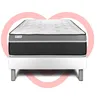 Image de Ensemble VITAL CARE 90 x 200 cm sommier Kit blanc