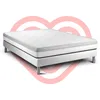 Image de Ensemble VITAL RELAX 140 x 190 cm sommier Kit blanc