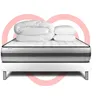 Image de Pack prÃªt a dormir VITALPOWER RECOVER 140 x 190 cm sommier Kit blanc
