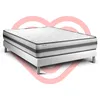 Image de Ensemble VITALPOWER RECOVER 180 x 200 cm sommier Kit blanc