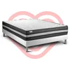 Image de Ensemble VITALPOWER ZEN 180 x 200 cm sommier Kit blanc