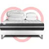 Image de Pack prÃªt a dormir VITALSPRING ZEN 160 x 200 cm sommier Kit blanc