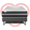 Image de Ensemble VITALSPRING ZEN 90 x 190 cm sommier Kit gris