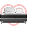 Image de Pack prÃªt a dormir VITALSPRING 180 x 200 cm sommier Kit gris