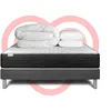 Image de Pack prÃªt a dormir VITALMEMO ONE 160 x 200 cm sommier Kit gris
