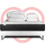 Image de Pack prÃªt a dormir VITALMEMO ONE 200 x 200 cm sommier Kit blanc