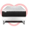Image de Ensemble VITALMEMO ONE 90 x 200 cm sommier Kit blanc