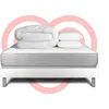 Image de Pack prÃªt a dormir VITALMEMO 140 x 190 cm sommier Kit blanc