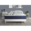 Image de Pack prÃªt a dormir matelas Ressorts ensaches + Memoire de forme ACTIFLEX SLEEP 200x200 + sommier KIT blanc +2oreillers+couette
