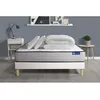 Image de Pack prÃªt a dormir matelas Ressorts ensaches + Memoire de forme ACTIFLEX FORM 140x190 + sommier KIT blanc +2oreillers+couette