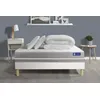 Image de Pack prÃªt a dormir matelas Ressorts ensaches ACTIFLEX TOUCH 200x200 3zones confort + sommier KIT blanc + 2 oreillers +couette