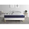 Image de Pack prÃªt a dormir matelas Latex + Memoire de forme ACTILATEX MORPHO 180x200 cm + sommier KIT blanc + 2 oreillers + couette