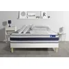 Image de Pack prÃªt a dormir matelas Latex et Memoire de forme ACTILATEX ERGO 160x200 cm + sommier KIT blanc + 2 oreillers + couette