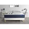 Image de Pack prÃªt a dormir matelas Latex et Memoire de forme ACTILATEX SLEEP 140x200 cm + sommier KIT blanc + 2 oreillers + couette