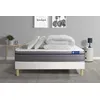 Image de Pack prÃªt a dormir matelas Memoire de forme ACTIMEMO ZEN 160x200 7zones de confort + sommier KIT blanc + 2 oreillers +couette