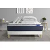 Image de Pack prÃªt a dormir matelas Memoire de forme ACTIMEMO MAX 140x200 cm Maxi epaisseur + sommier KIT blanc + 2 oreillers +couette