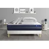 Image de Pack prÃªt a dormir matelas ACTIMEMO TECH 140x200 Memoire de forme 5zones de confort + sommier KIT blanc + 2oreillers +couette