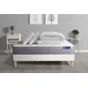 Image de Pack prÃªt a dormir matelas ACTIMEMO DREAM memoire de forme 140x190 cm 5zones confort + sommier KIT blanc + 2oreillers+couette