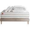 Image de Pack prÃªt a dormir matelas LE DOUILLET 140x200cm Memoire de forme BioVisco + sommier Beige + 2 oreillers + couette