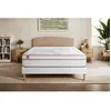 Image de Ensemble LE PAISIBLE 90x190cm Memoire de forme BioVisco - Ep. 24cm + sommier kit Blanc