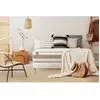 Image de Ensemble LE TENDRE 180x200cm Ressorts ensaches + Memoire de forme 7 zones de confort - Ep. 28cm + sommier kit Blanc