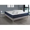 Image de Pack prÃªt a dormir matelas ACTIFLEX TECH 140x200 Memoire de forme Maxi epaisseur + sommier KIT gris + 2 oreillers + couette