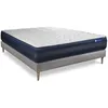Image de Ensemble matelas ACTIFLEX TECH 160x200 Memoire de forme Maxi epaisseur 5zones de confort + sommier KIT gris