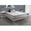 Image de Ensemble matelas Ressorts ensaches et Memoire de forme ACTIFLEX FORM 180x200 cm 5zones de confort + sommier KIT gris