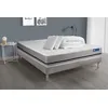 Image de Pack prÃªt a dormir matelas 140x200 ACTIFLEX SOFT 3zones de confort + sommier KIT gris + 2 oreillers + couette